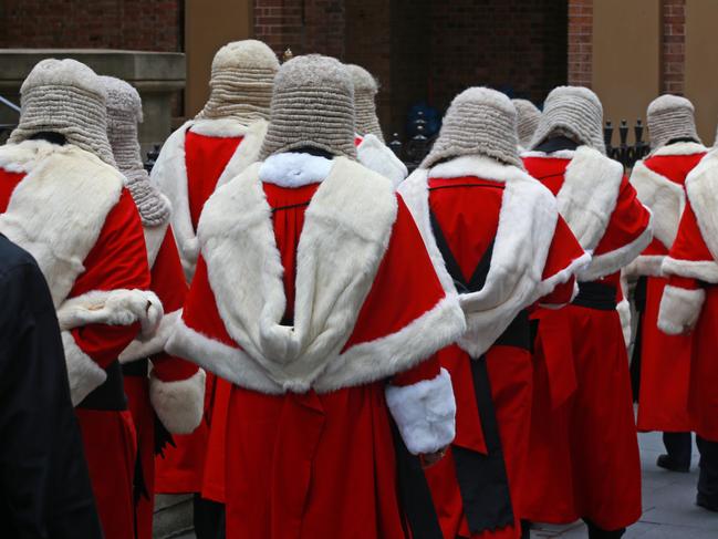 The Red Mass for the commencement of the 2016 Law Year held at St James Anglican Church, Sydney. Picture Cameron Richardson.