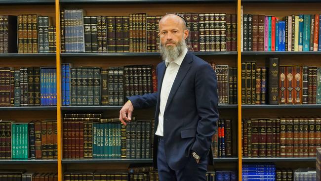 High-profile Jewish figure Menachem Vorchheimer. Picture: Luis Enrique Ascui