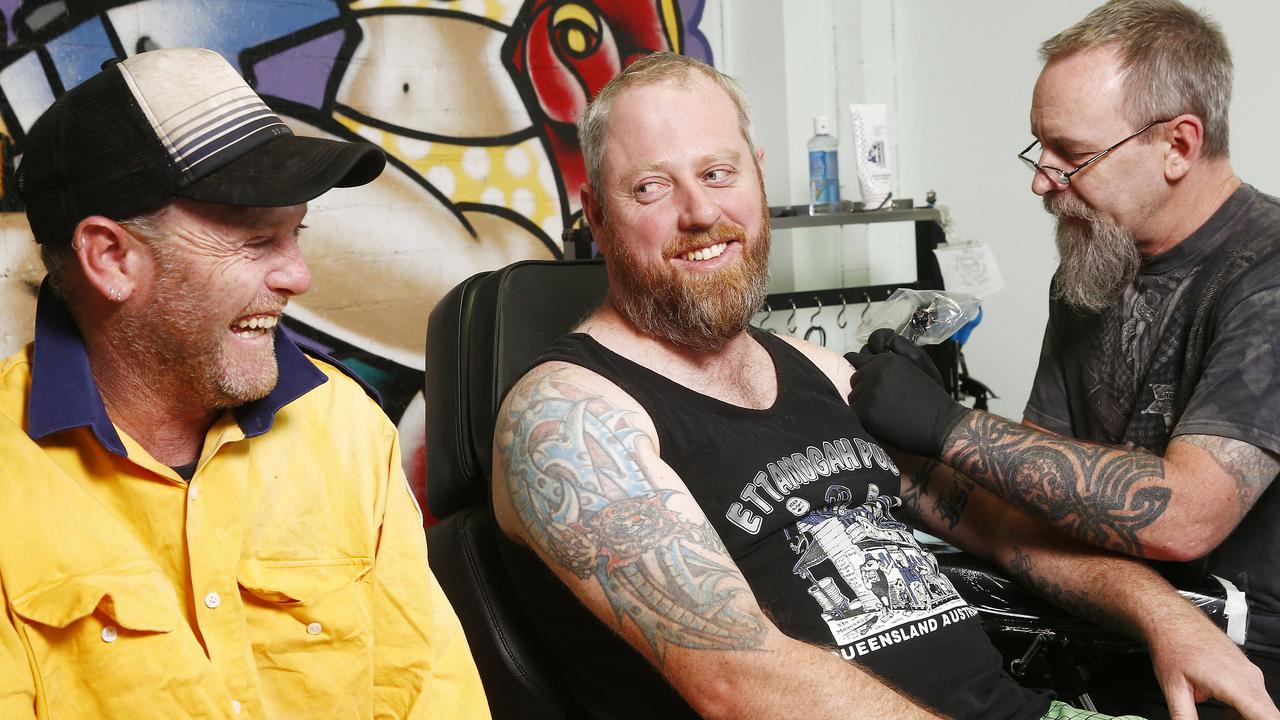 NSW bushfires: Firefighter tattoo unites service men and women | Daily ...