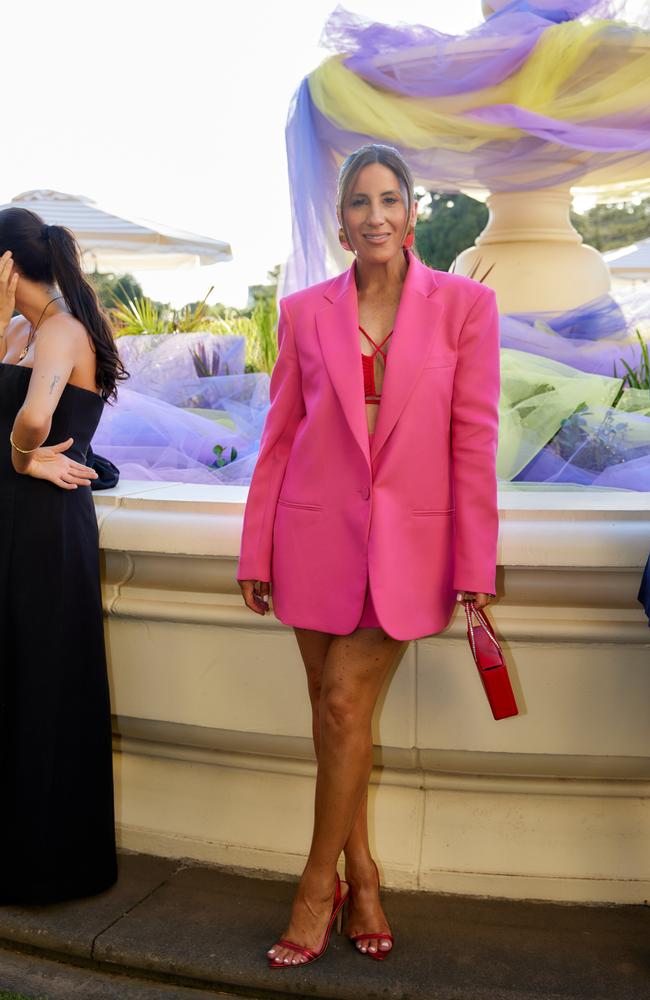 Lana Wilkinson opted for Barbie pink and red. Picture: Supplied