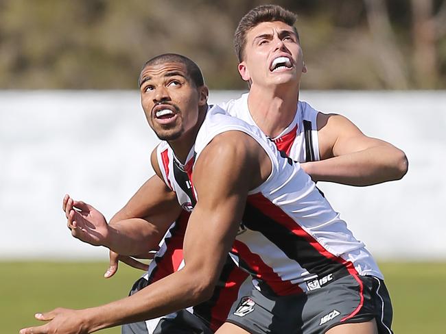 Holmes’ father questioned whether he had the toughness for the AFL.