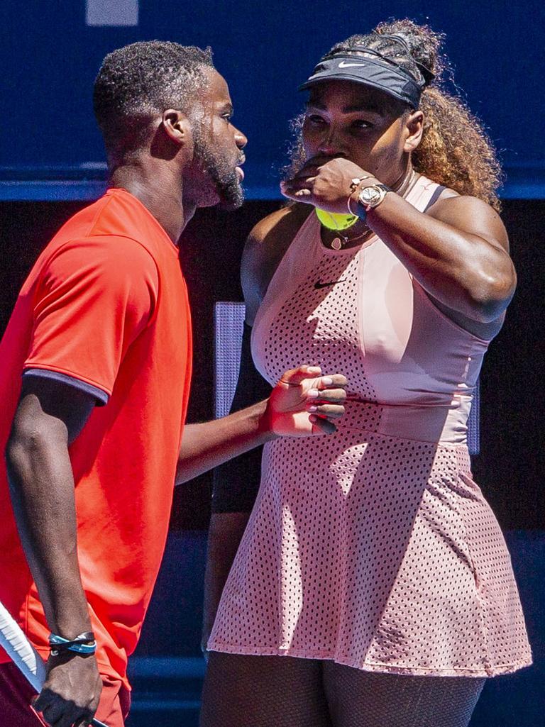 Frances Tiafoe channels LeBron James with his celebrations at
