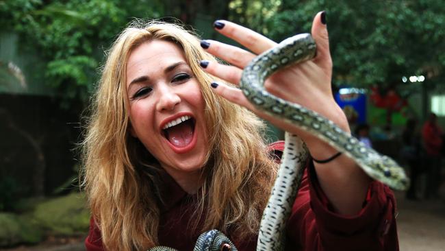 Ms Campion on assignment as a Daily Telegraph journalist in 2014. Picture: Adam Taylor