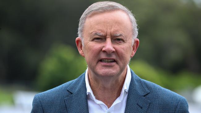 Anthony Albanese will look to exploit the tensions in national cabinet by telling Queenslanders the Prime Minister has not supported them. Picture: Gaye Gerard