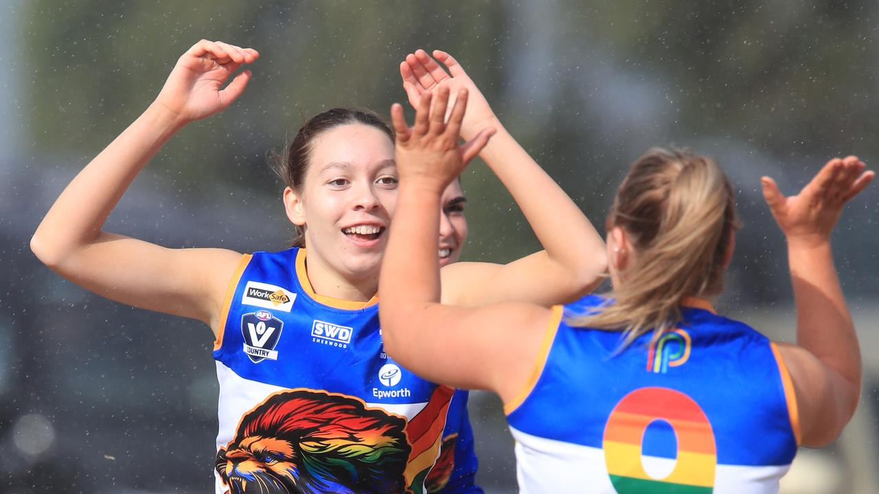 Belmont Lions Go 5-0 In First Year In Afl Barwon Women’s Footy 