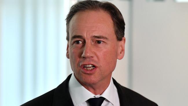 Health Minister Greg Hunt says the new ­arrangement would give ­applicants priority to medicinal cannabis licences through the Office of Drug Control. Picture: AAP