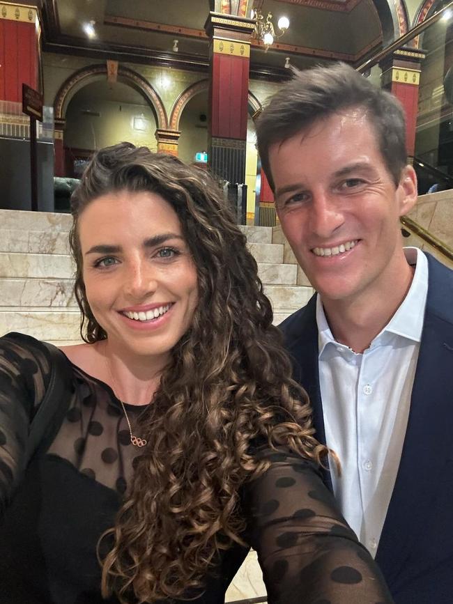 Fox and Mathieu Biazizzo reportedly split before the Paris Olympics. Photo: Instagram.