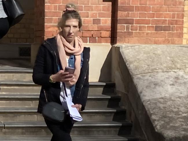 Belinda Michelle Robertson was convicted for assault and negligent driving at Goulburn local court.