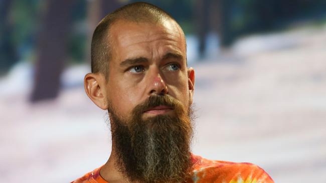 Former Twitter CEO Jack Dorsey is now chairman of Block, which he co-founded. Picture: Marco Bello/AFP