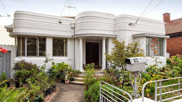 Art Deco appeal helped 83 Brunswick Rd, Brunswick East, to a $2.03m sale last month.