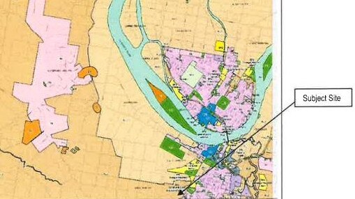 Proposed location of the site at 252-298 Rushforth Rd, South Grafton.