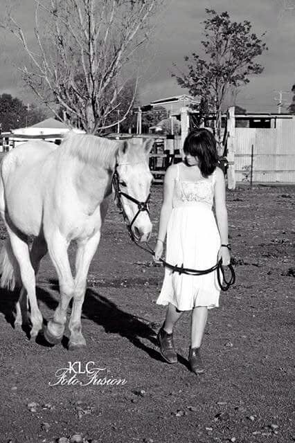 Samantha and her saviour, Sarge.