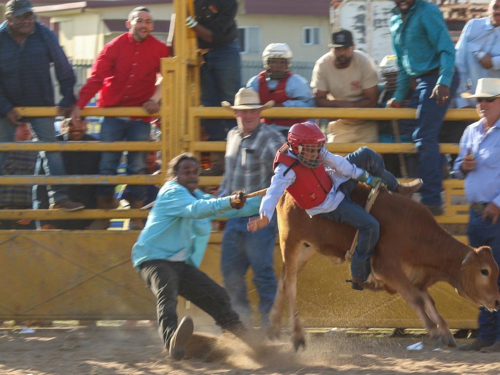 Cherbourg Rodeo, October 15, 2021. Picture: Holly Cormack