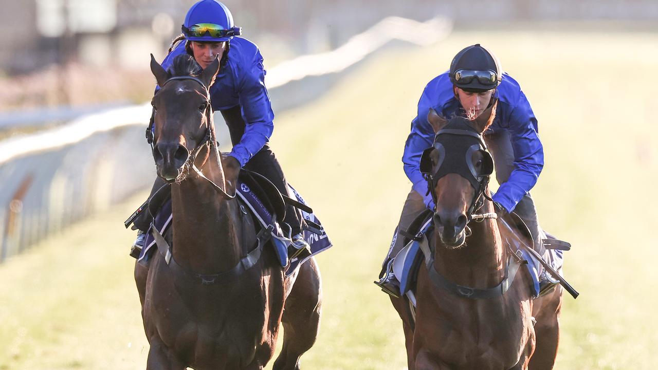 Flemington trackwork session