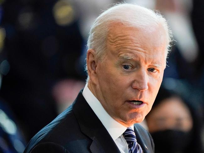 Joe Biden has got tough on Russia. Picture: AFP