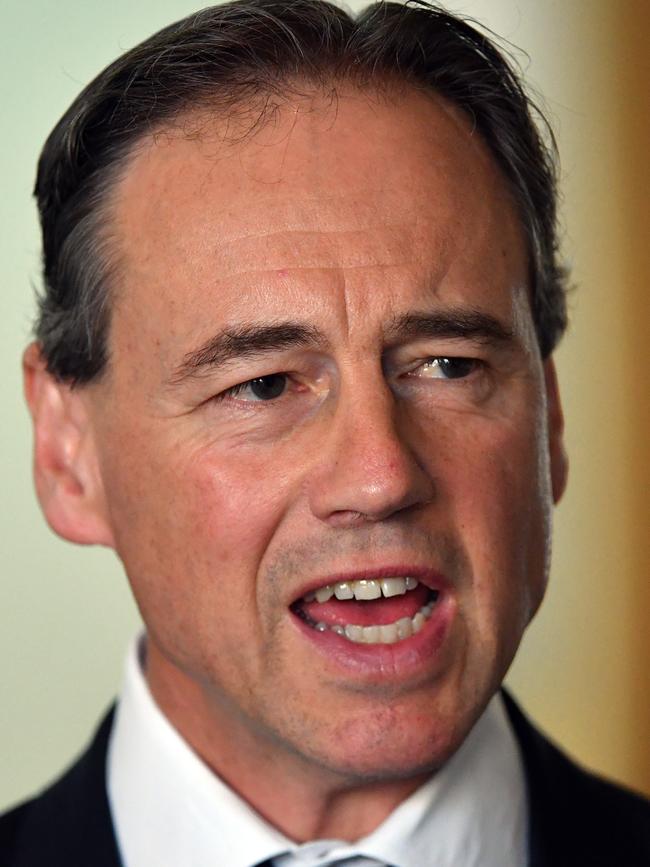 Greg Hunt. Picture: AAP