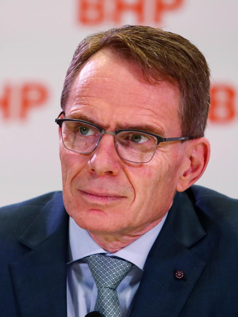 BHP chief Mike Henry sets aggressive timetable for emissions reduction ...