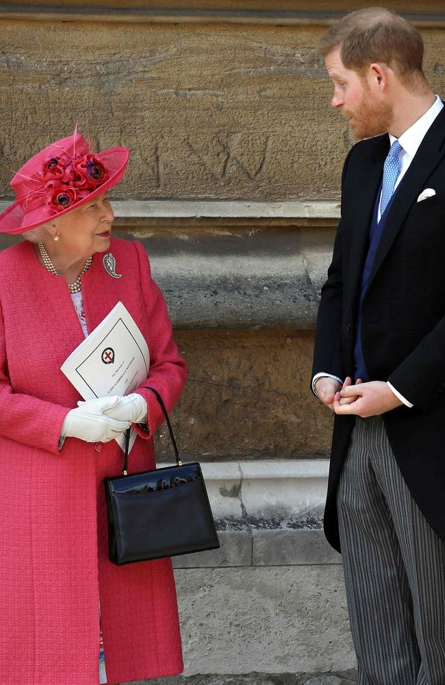 The Queen and Prince Harry share a “remarkable bond”. Picture: Steve Parsons/POOL/AFP