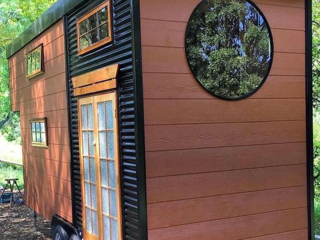 Byron Bay man Sam Commerford is building Uber Tiny Homes. Picture: supplied