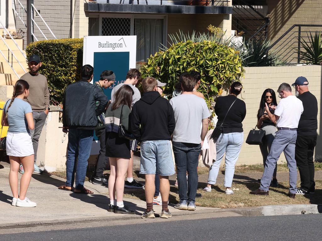 Experts believe the rental squeeze will continue throughout 2024. Picture: Liam Kidston