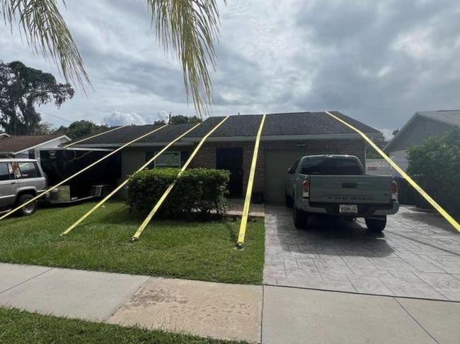 A man in Florida famously strapped down his house ahead of Hurricane Milton last year. Picture: Reddit