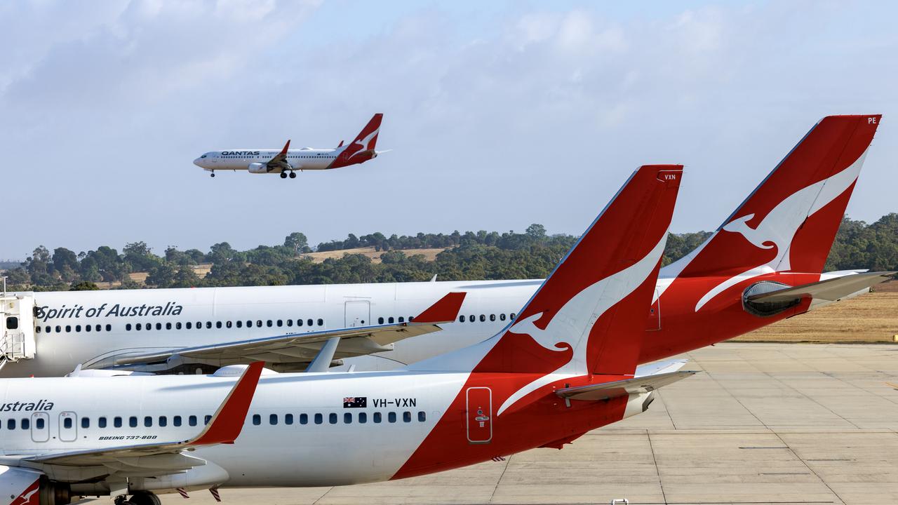 Qantas said it is aiming to minimise disruptions to passengers during the strike. Picture: NCA NewsWire/David Geraghty