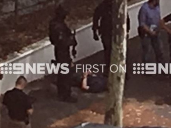 Police confirmed an operation is underway across the city. Picture: Nine News