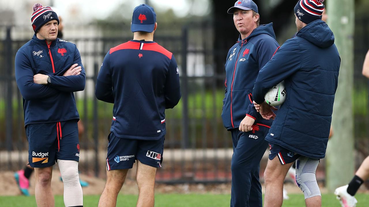 Sydney Roosters coach Trent Robinson always has a thoughtful plan when it comes to resting his players. Picture: Mark Kolbe/Getty Images