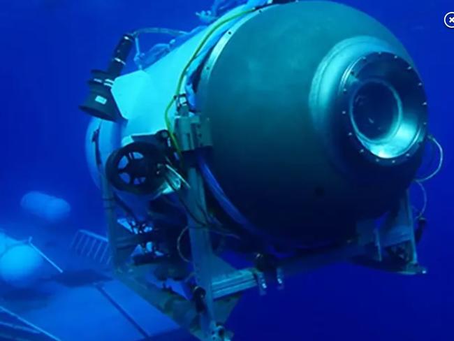 The Titanic-bound tourist submarine that disappeared on Sunday morning has only 96 hours of life support installed, US Coast Guard officials said as the search continues past its first day.OceanGate
