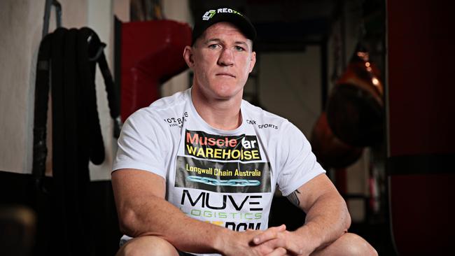 Paul Gallen has a list of fighters he wants to take on in the ring. Picture: Adam Yip