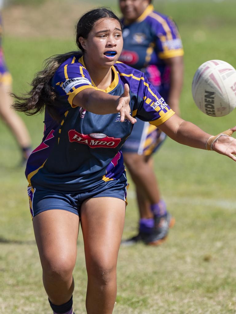 Shantelle Ale in action for Edmonton last year. Picture: Brian Cassey