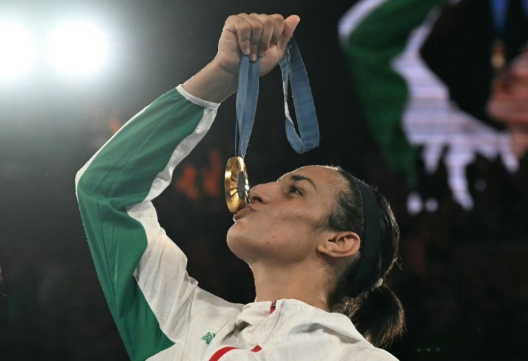 Algerian boxer Khelif ‘not intimidated’ by Trump as she targets second Olympic gold in LA