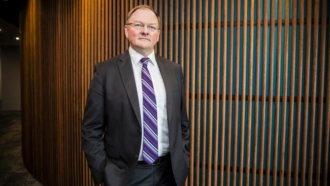 Housing Minister Roger Jaensch in his offices. Picture: RICHARD JUPE