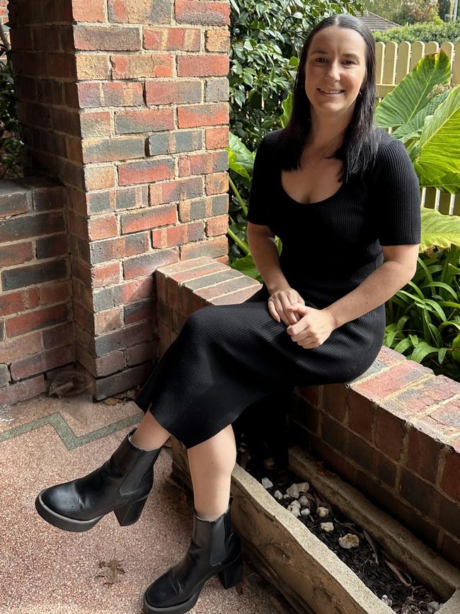 Property manager Emily Simpson is a rentvestor. Picture: Supplied