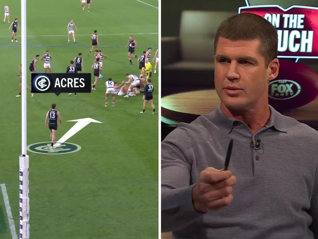 Carlton's defensive efforts were lambasted by Jonathan Brown On the Couch.