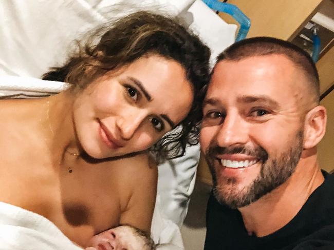 Kris Smith welcomes baby girl Frankie Elle Smith on December 12.