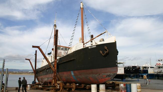 <i>Nelcebee </i>stationed at Dock Two in Port Adelaide in 2005. Picture: Supplied.