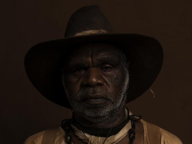 Hamilton Morris in the role of Sam Kelly in the Australian film "Sweet Country" directed by Warwick Thornton.Picture: Michael Corridore