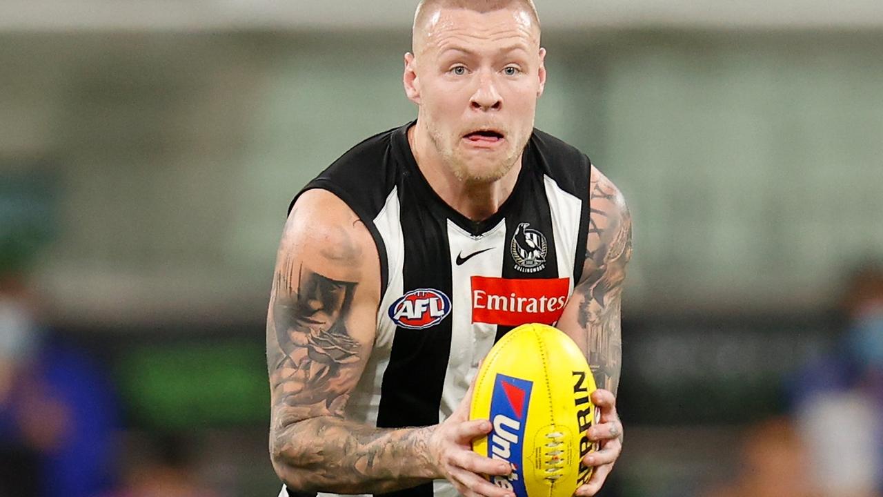 The 25-year-old was warned further offences could result in his licence being suspended again. Picture: Michael Willson/AFL Photos via Getty Images