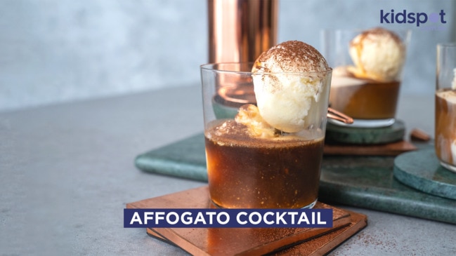 Affogato cocktail