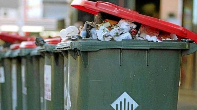 BIN BANDITS: Some less-than-lovely residents are using the temporary closure of the Lismore tip to unload their rubbish under the cover of darkness into their neighbours bins. Picture: Peter Gardiner