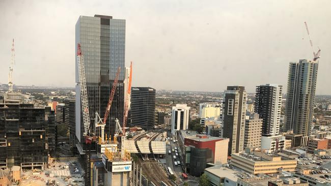 The construction boom is propelling demand from the commercial office market to be based in Parramatta.