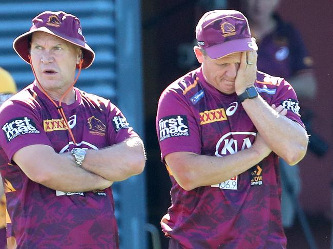 Coach Kevin Walters, Brisbane Broncos training, Red Hill. Photographer: Liam Kidston