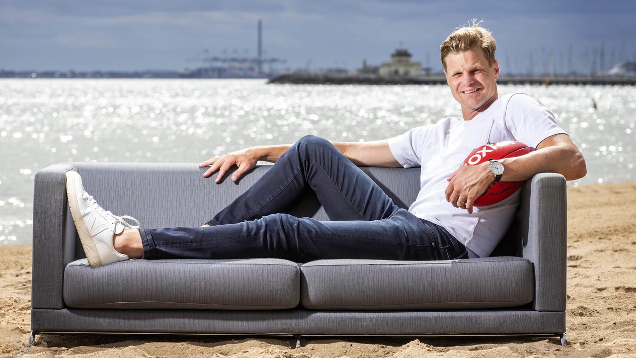 St Kilda great Nick Riewoldt wants to help replace missed Auskick sessions. Picture: Sarah Matray