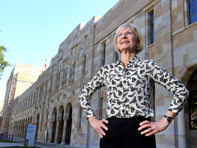 New UQ vice-chancellor Deborah Terry is putting freedom of speech front and centre. Picture: John Gass