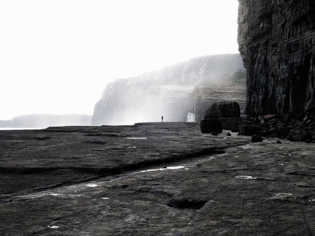 Daisie Bindoff from Sandy Bay (TAS) Hobart College The Bluff “Dark and beautiful. It’s not easy to simplify images but when it happens, an incredible image is formed and this image really draws me in as I also love the mystery it provokes. The scale of the subject to the landscape is perfect.” Picture: 2015 Canon Light Awards