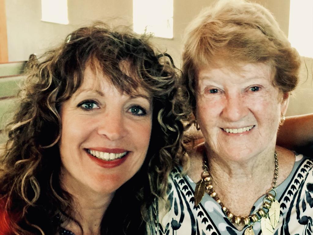 Andrea McCourt with her mother. Picture: Supplied to NCA NewsWire