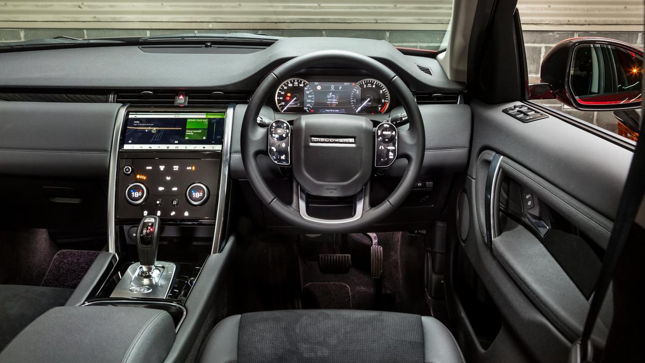 Land Rover’s cabin is a cut above mainstream alternatives.