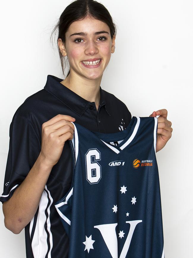 Daisy Nousis is expected to enjoy a big tournament. Photo: Basketball Victoria.