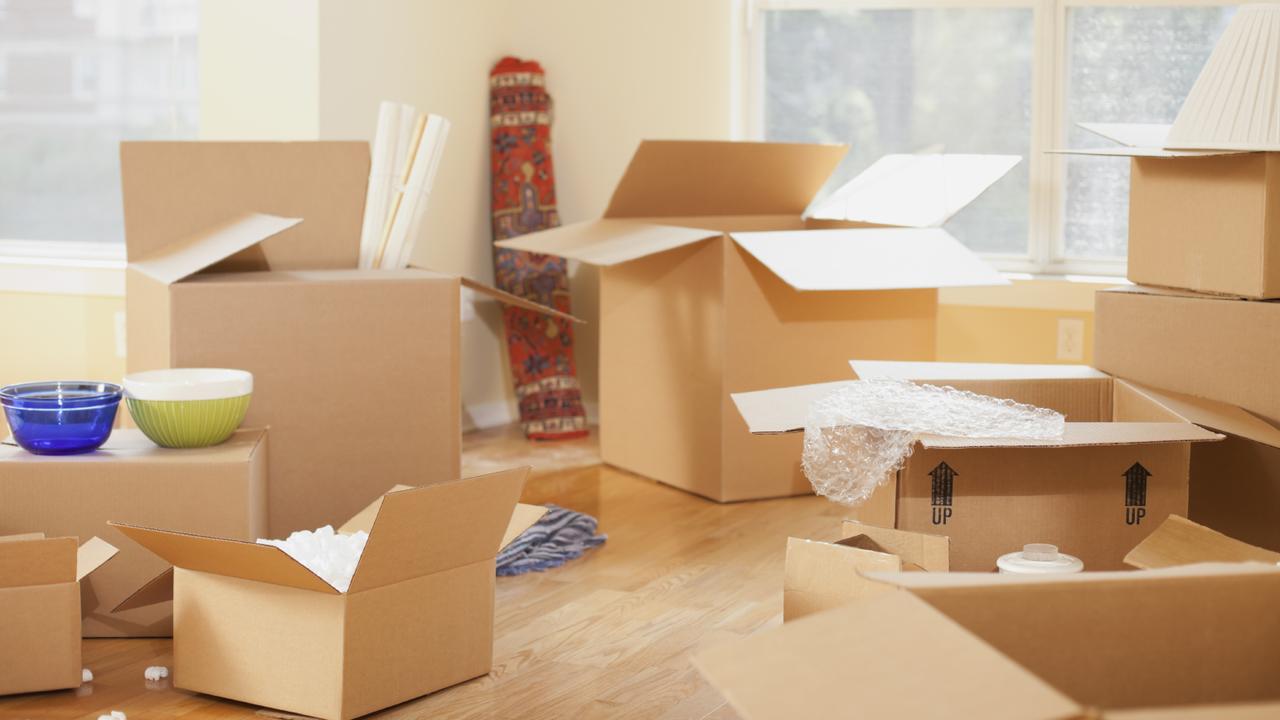 Organise a removalist and make sure you have enough boxes and packing tape for your move. Picture: iStock